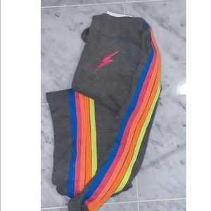 aviator nation set- sweatpants and top